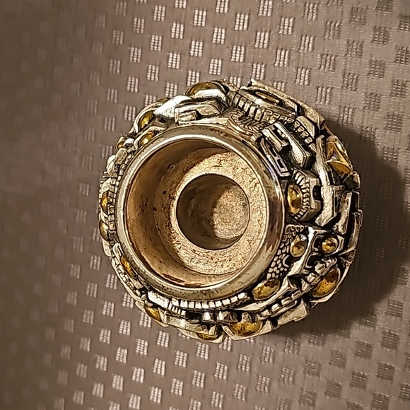 Jerusalem Shabbat Holy Land 925 Candle Holder - Picture 8 of 9